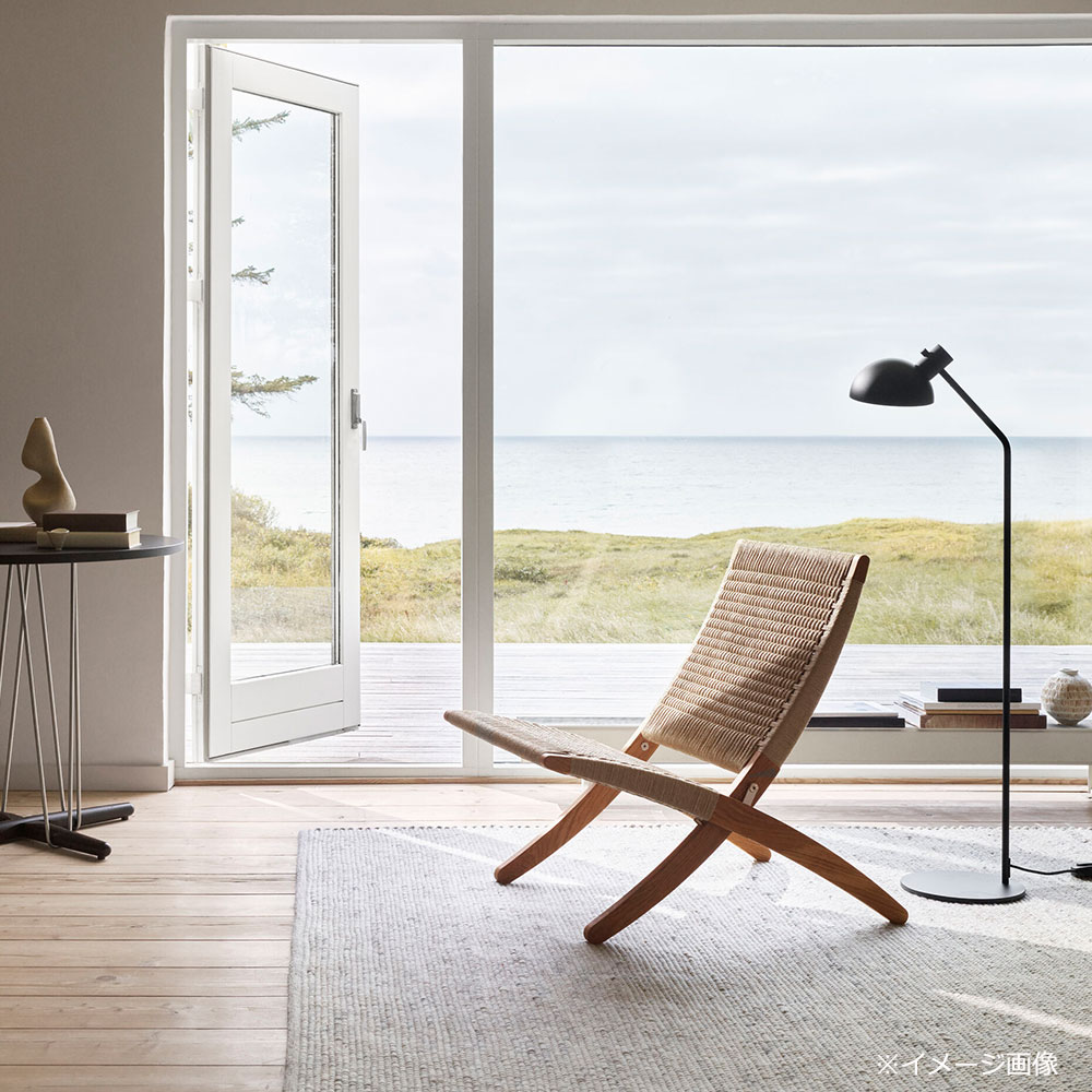カール・ハンセン＆サン ラウンジチェア「MG501 CUBA CHAIR」オーク材オイル仕上げ 座面ナチュラルペーパーコード【受注生産品】