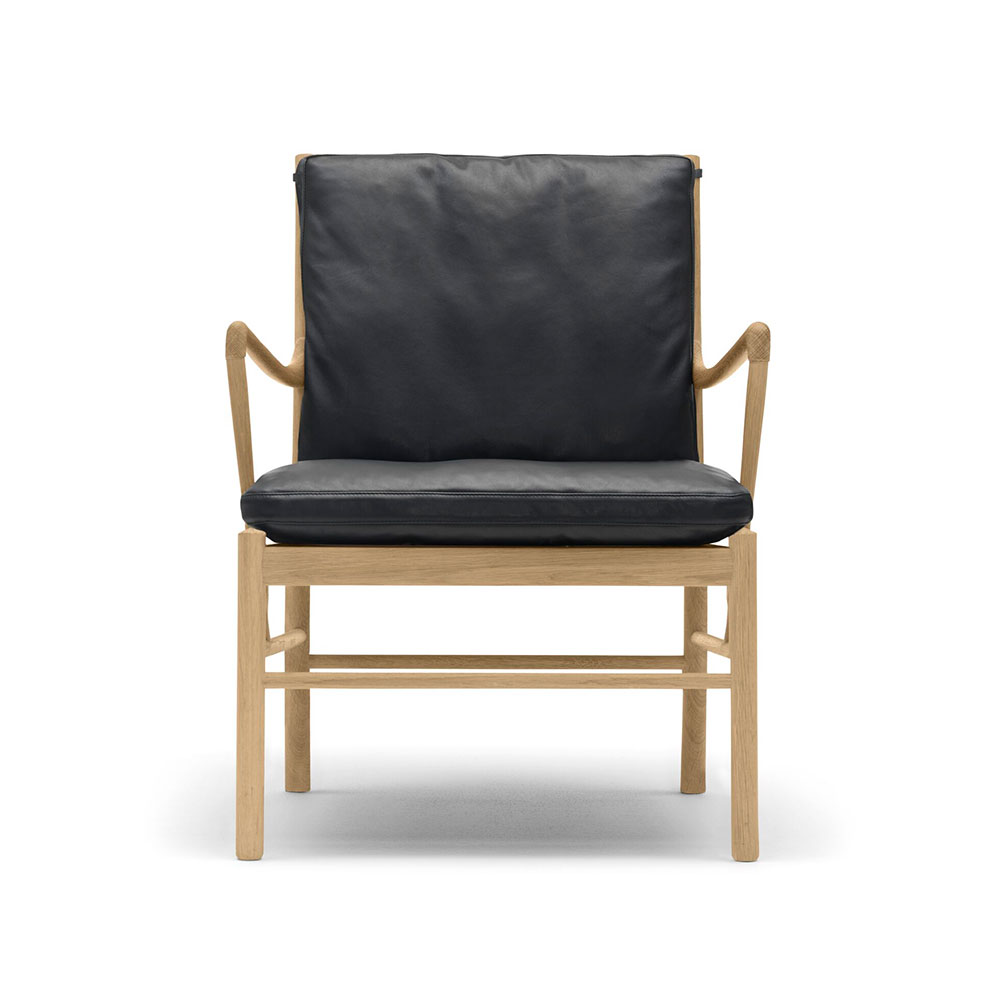 カール・ハンセン＆サン アームチェア「OW149 Colonial Chair」オーク材オイル仕上げ 革全2色【受注生産品】