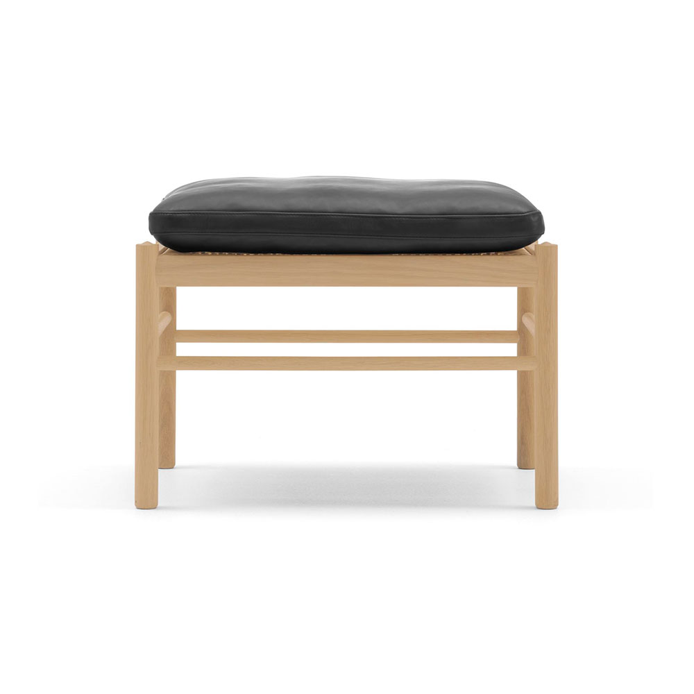 カール・ハンセン＆サン スツール「OW149F Colonial footstool」オーク材オイル仕上げ 革全2色【受注生産品】
