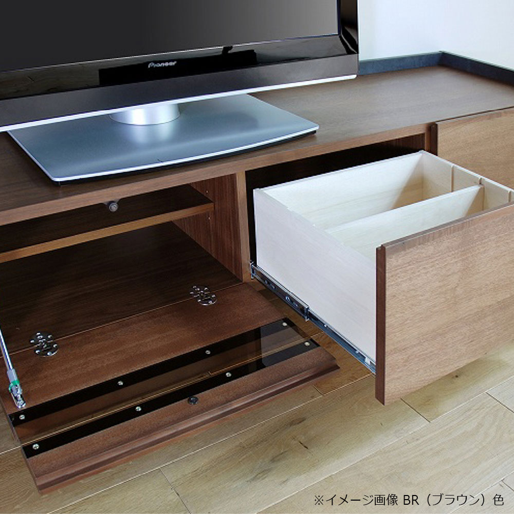 テレビボード「アテラ」ホワイトオーク材 NA（ナチュラル）色 全３サイズ