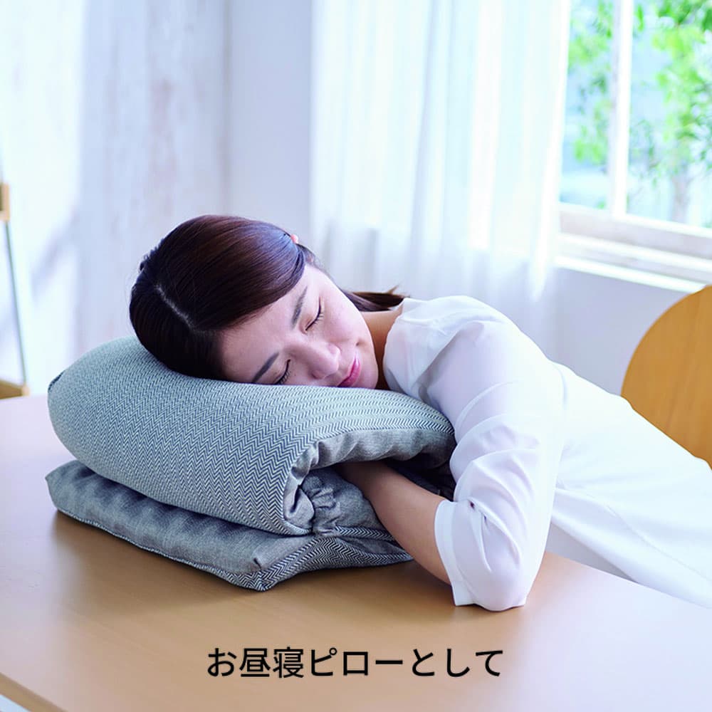 枕「こねむりプラス パワーナップピロー KuruKuru」nishikawa（西川）