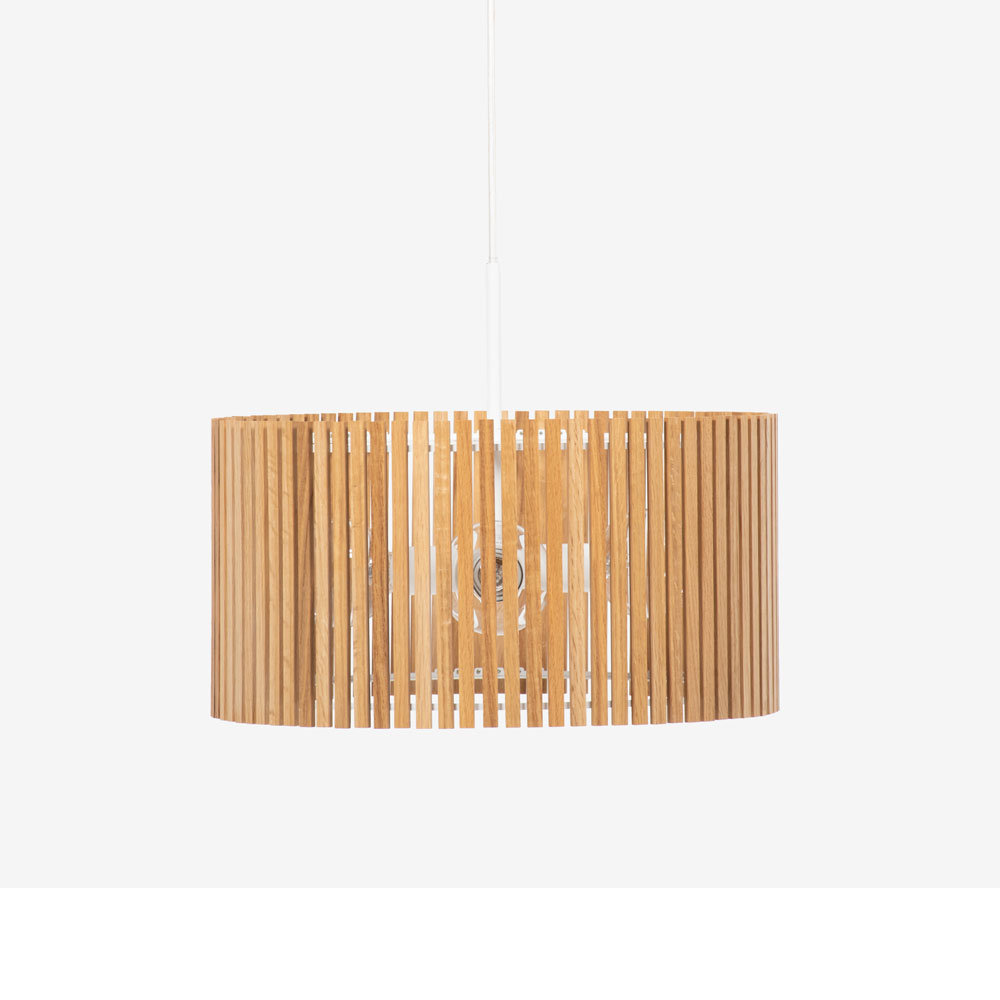 ペンダント「Legno（レグノ）SZP0023WNWO」直径48cm ホワイトオーク材 ランプ別売【受注生産品】