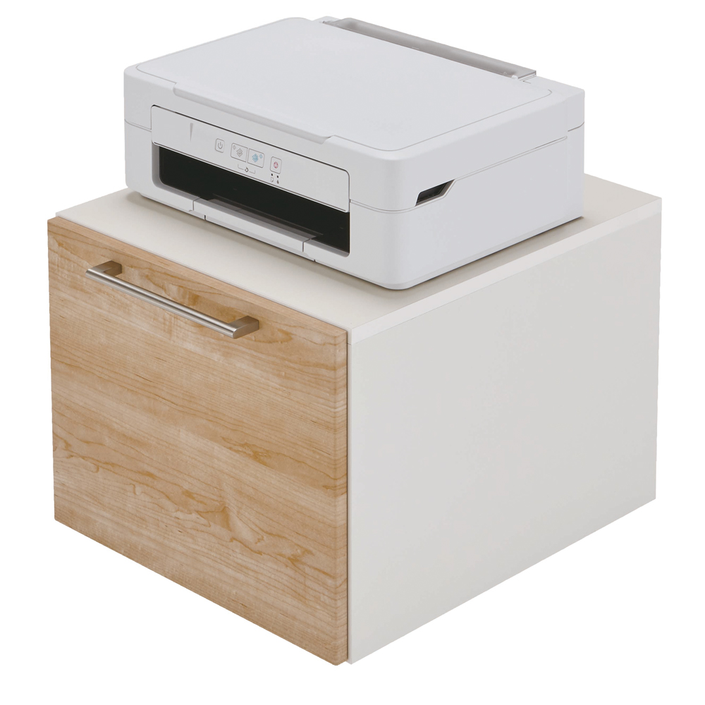 ワゴン「ホリス DD-HF210」 NWナチュラル＆ホワイト色