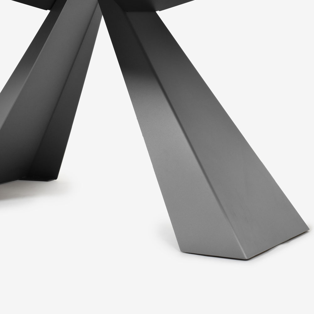 cattelan italia (カッテラン・イタリア)　ダイニングテーブル「エリオット」幅200cm セラミック材 マット・ゴールデン・カラカッタ色