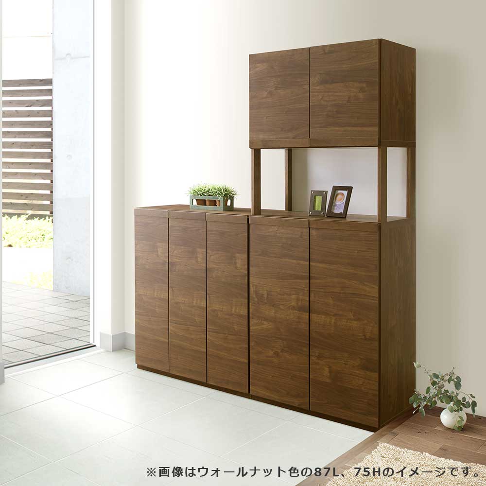 シューズボックス「ドール Hタイプ」幅全3サイズ（幅75cm・幅87cm・幅104cm） 高さ180cm 全3色