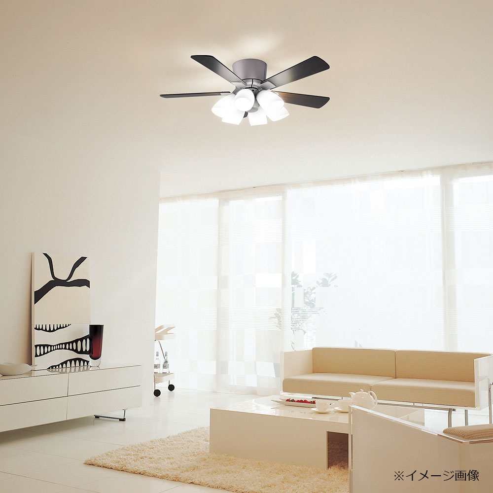 LEDシーリングファン「GWF419PR」約6〜8畳用