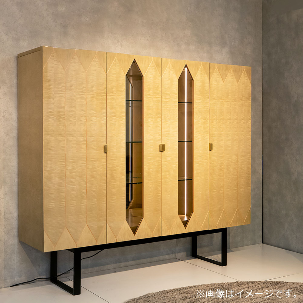 キャビネット「YABANE」幅160.2cm シカモア（SK-12）【受注生産品】