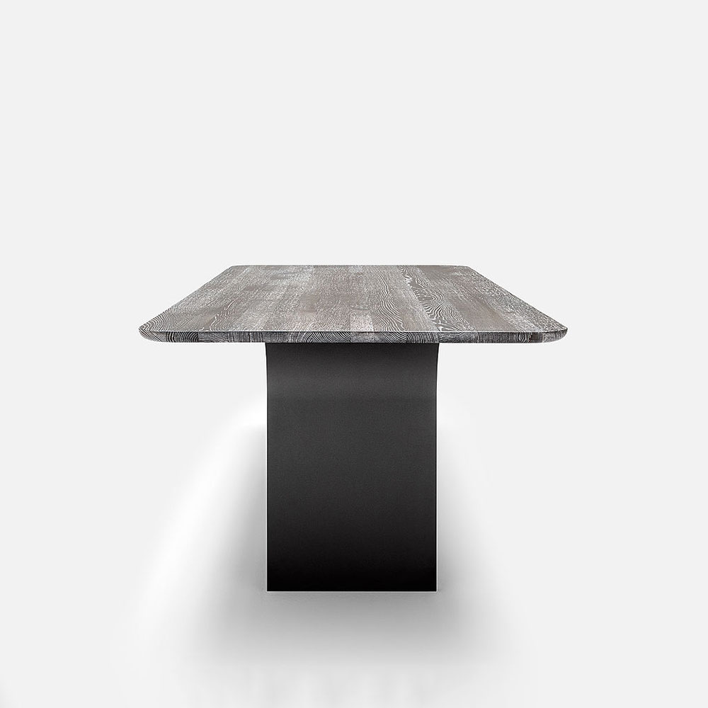 ROLF BENZ（ロルフベンツ）ダイニングテーブル「990-326」幅220cm オーク材スモーク色