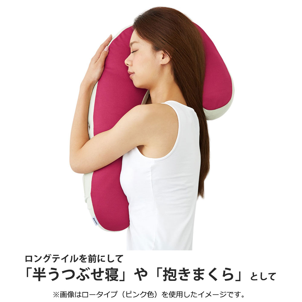 枕「スリープバンテージドクター」ハイタイプ ブルー色 FranceBed（フランスベッド）