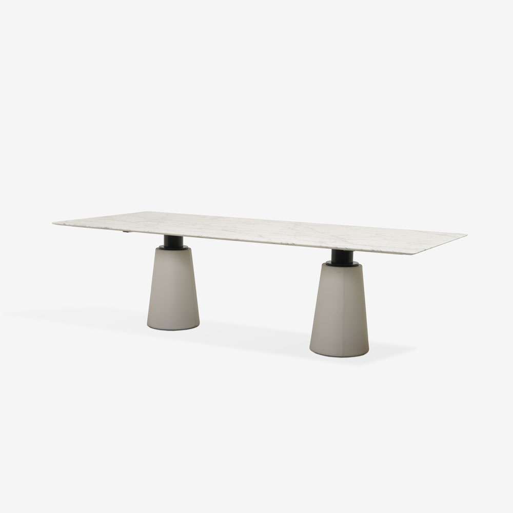PoltronaFrau（ポルトローナ・フラウ）ダイニングテーブル 「メサドゥーエ」幅260cm 大理石アラベスカート