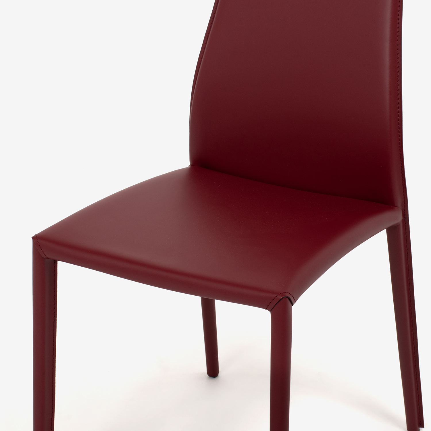 Calligaris（カリガリス）ダイニングチェア「 Aida CS1484」バーガンディ
