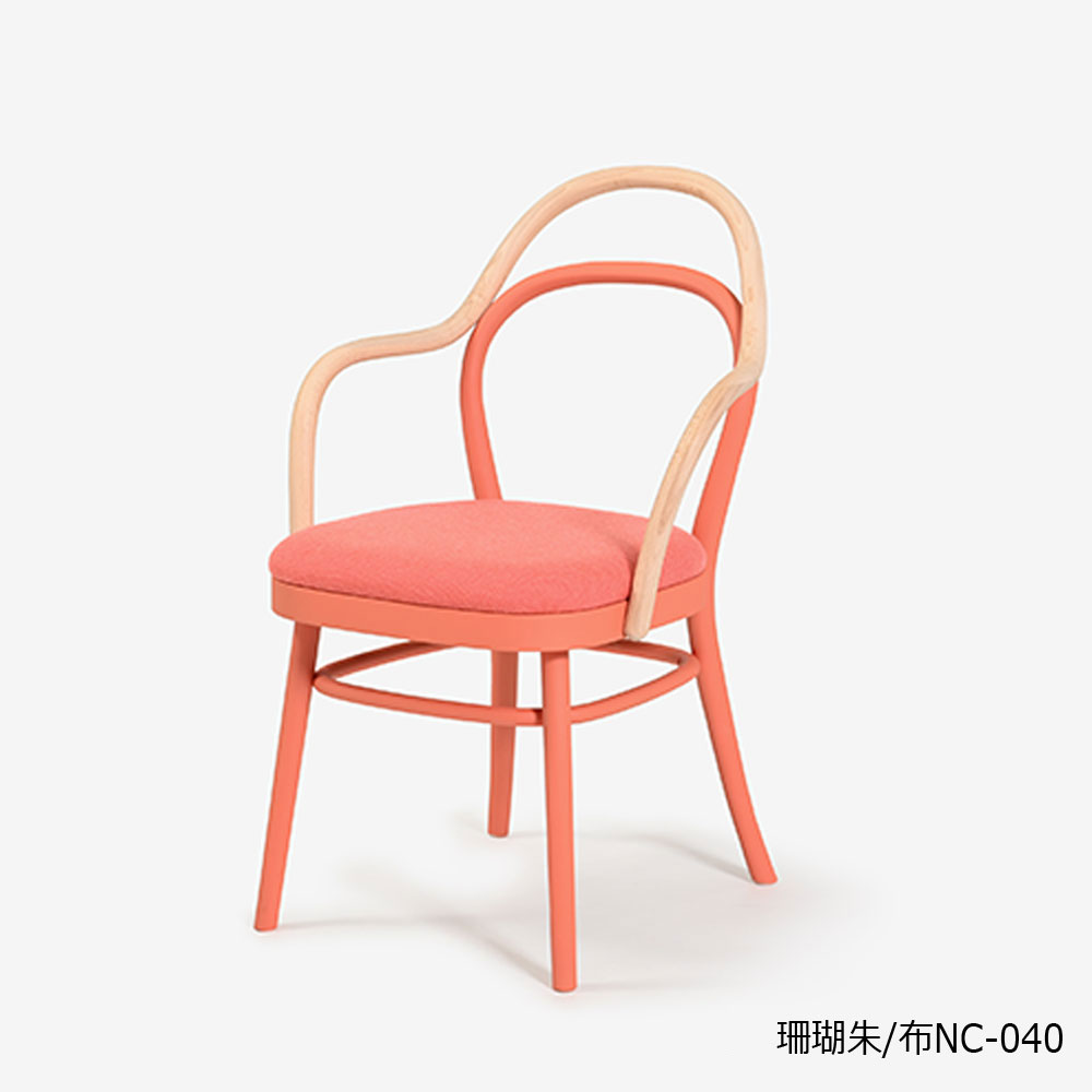 秋田木工 ダイニングチェア「magekko(まげっこ)」ブナ材 カラータイプ 全5色【受注生産品】【2脚セット】【セール対象品のため10%OFF】