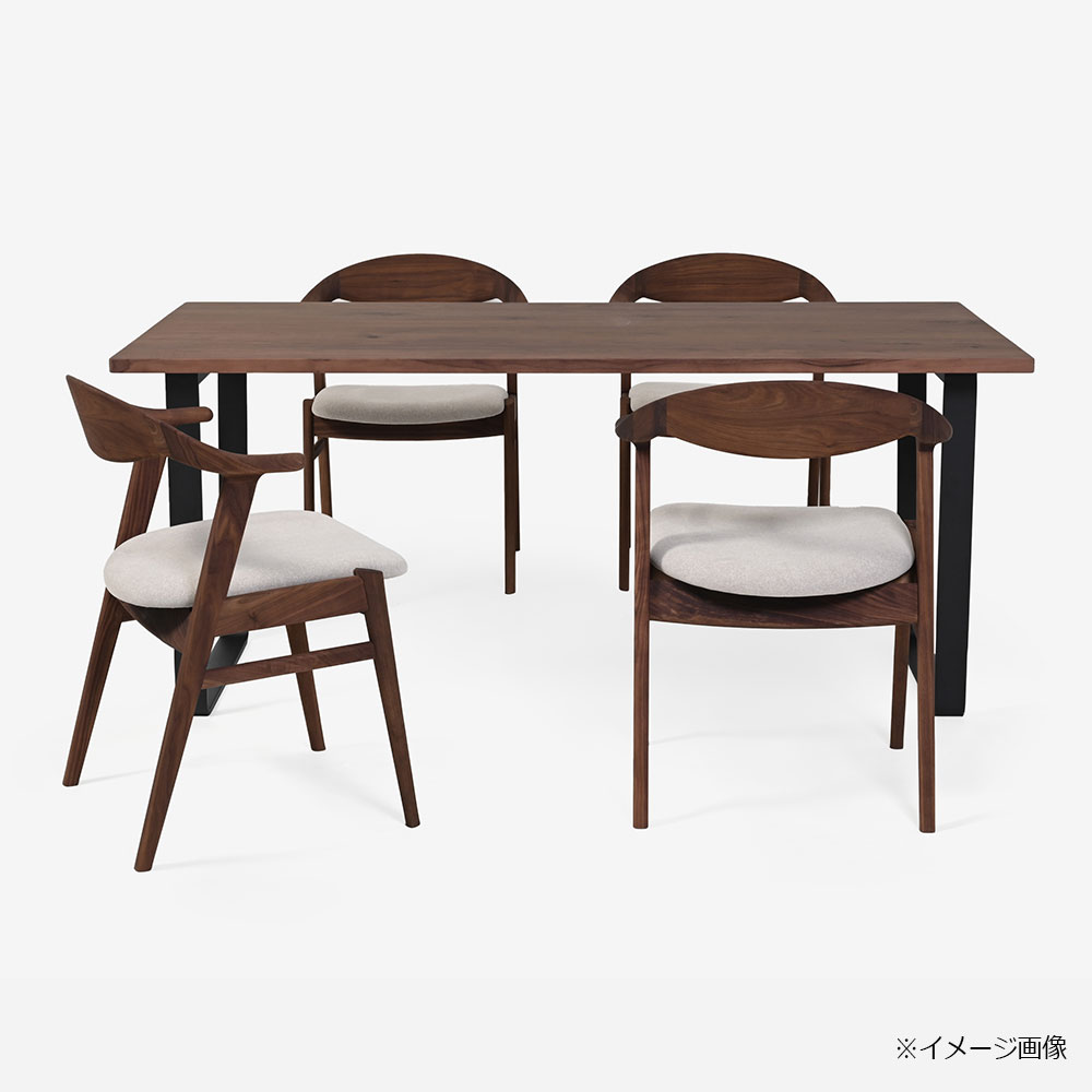 ダイニングチェア（半肘付き）「フィルプラス Cタイプ」樹種・塗装色5種 張地17種【受注生産品】【2脚セット】【セール対象品のため5%OFF】