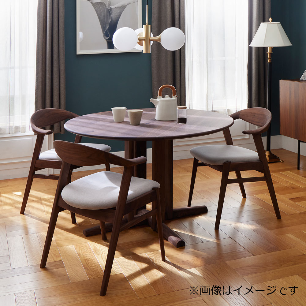 ダイニングチェア（半肘付き）「フィルプラス Cタイプ」樹種・塗装色5種 張地17種【受注生産品】【2脚セット】【セール対象品のため5%OFF】