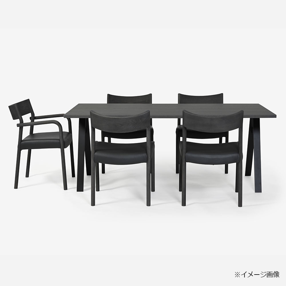 ダイニングチェア（肘付き）「フィルプラス Bタイプ」樹種・塗装色5種 張地17種【受注生産品】【2脚セット】【セール対象品のため5%OFF】