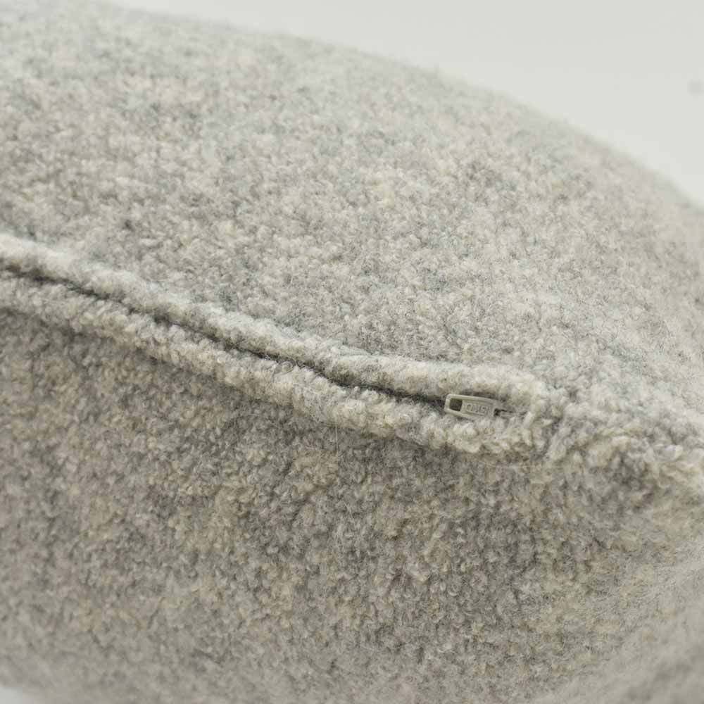 クッションカバー「ペコラ」グレー 全2サイズ