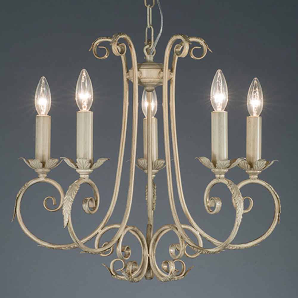 シャンデリア「JOA-ニッツァ/5」約3〜4.5畳用 ランプ別売