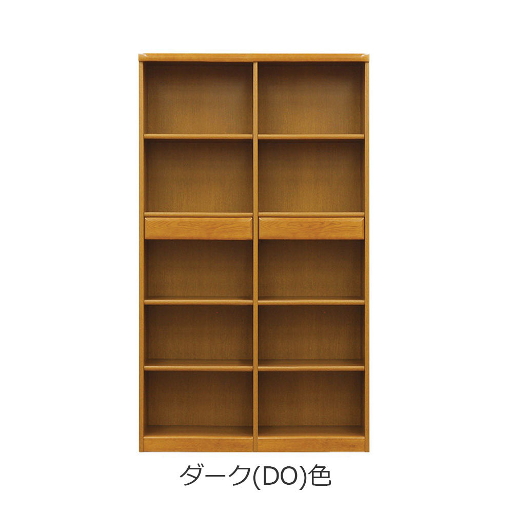 浜本工芸 書棚「No.3600A・No.3608A」幅105.1cm 高さ180cm 全2色