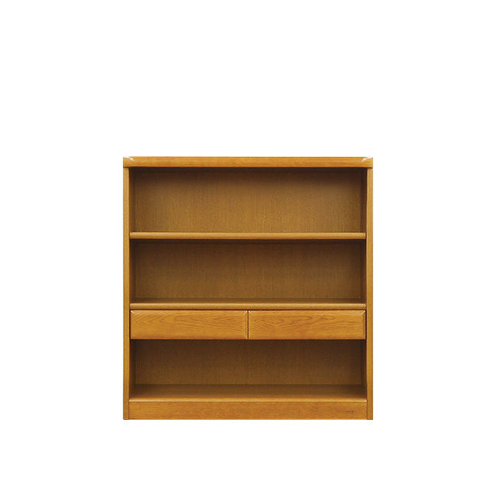 浜本工芸 書棚「No.3600C・No.3608C」幅85.1cm 高さ90cm 全2色【受注生産品】