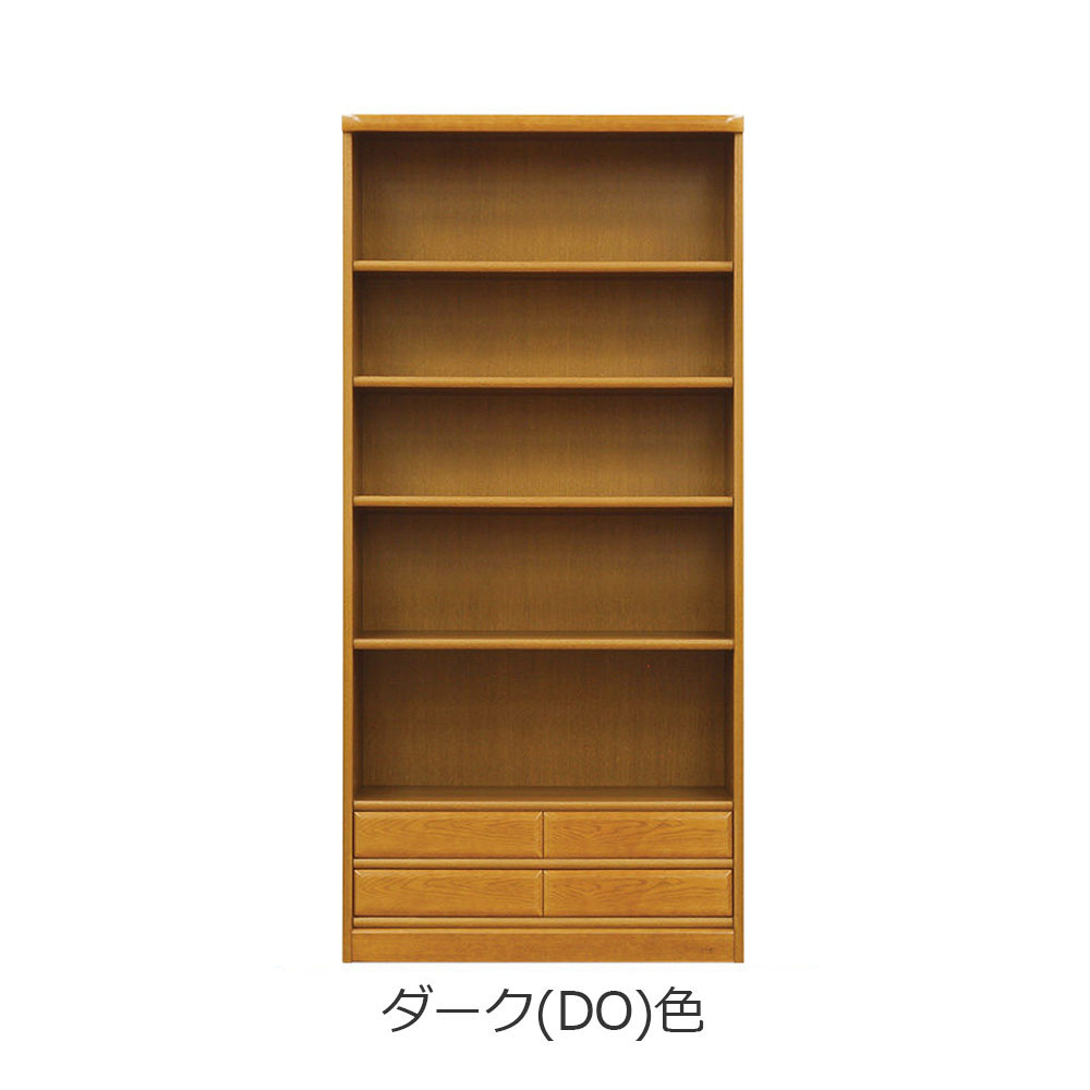 浜本工芸 書棚「No.3600D・No.3608D」幅85.1cm 高さ180cm 全2色【受注生産品】