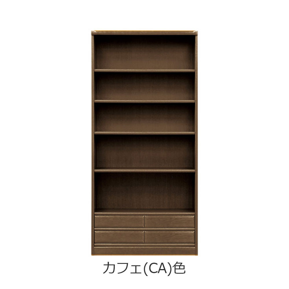 浜本工芸 書棚「No.3600D・No.3608D」幅85.1cm 高さ180cm 全2色【受注生産品】