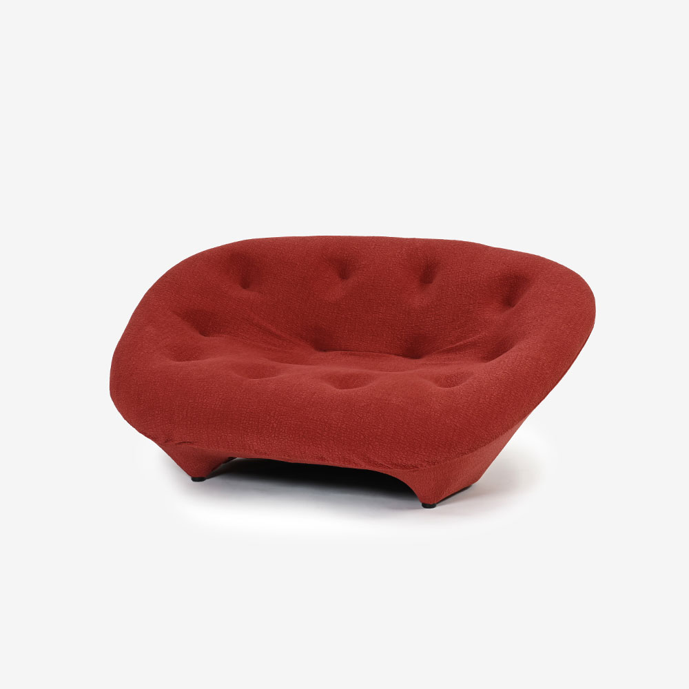 ligne roset（リーン・ロゼ）ラブソファ「ロゼプルム」プチ2人掛け 幅170cm 布＃RG-480【受注生産品】【お手入れキットの特典付き】