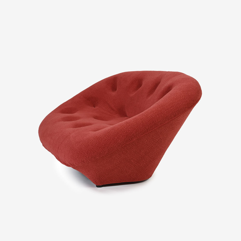 ligne roset（リーン・ロゼ）ラブソファ「ロゼプルム」プチ2人掛け 幅170cm 布＃RG-480【受注生産品】【お手入れキットの特典付き】