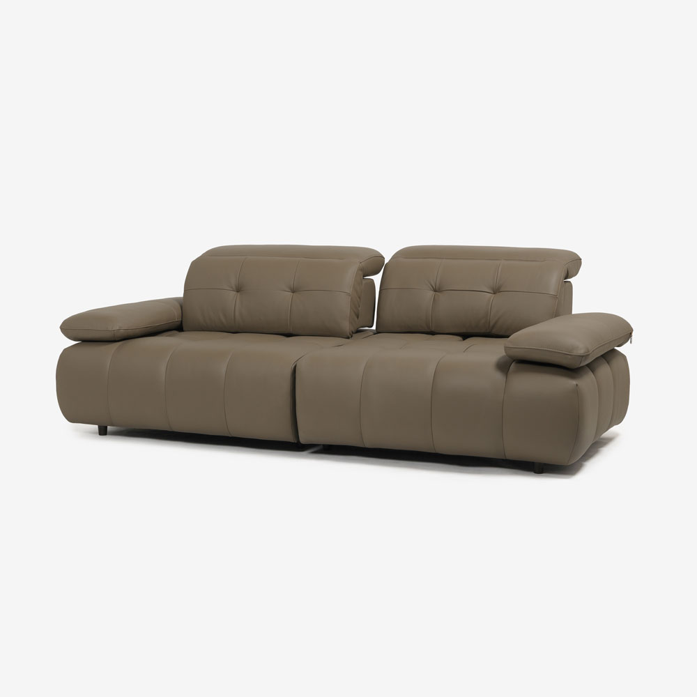 CORIUM（コリウム）ソファ2点セット「ヴァロ model.COR-A6351」革#CO-JRY513E パインバーク色【お手入れキットの特典付き】