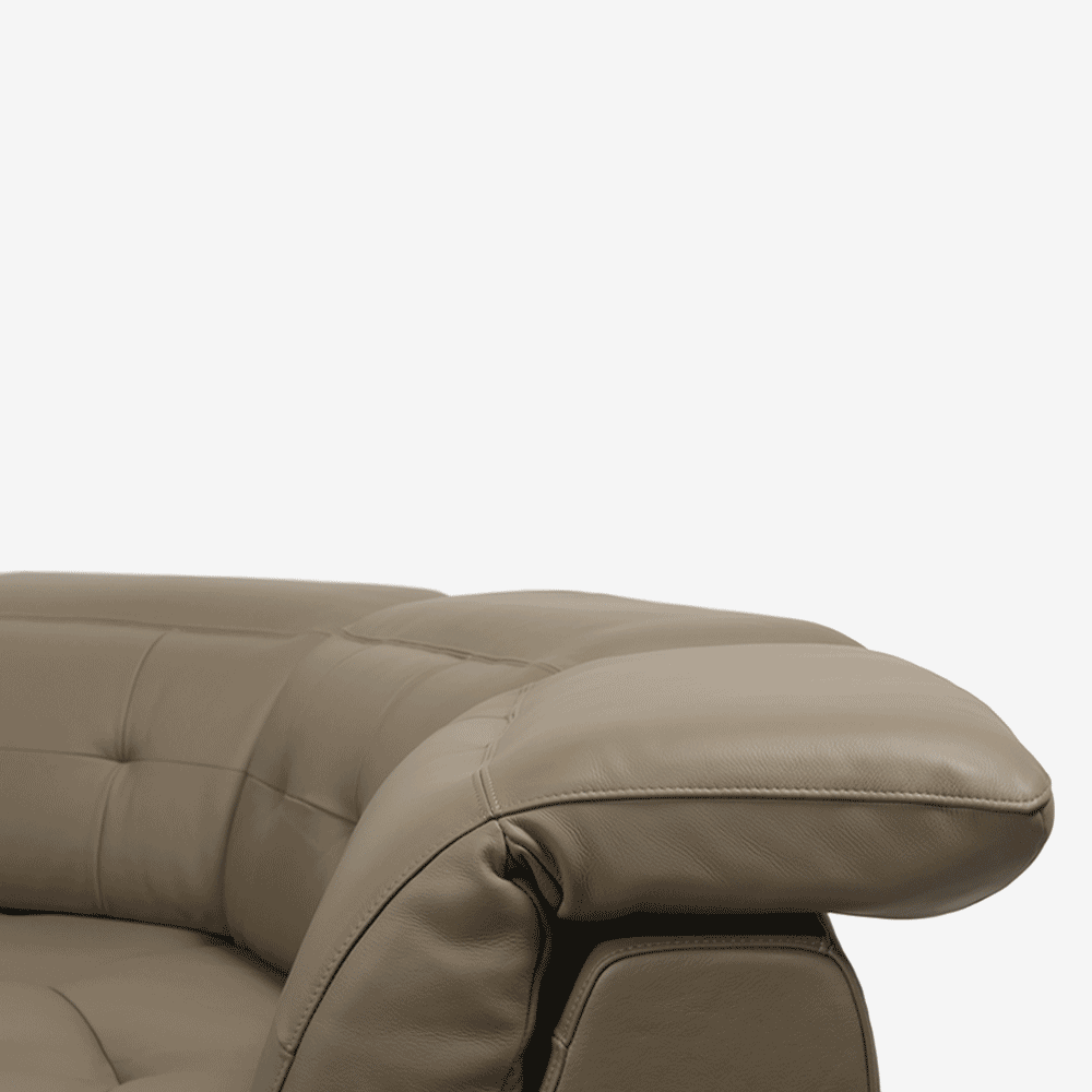 CORIUM（コリウム）コーナーソファ3点セット「ヴァロ model.COR-A6351」革#CO-JRY513E パインバーク色【お手入れキットの特典付き】