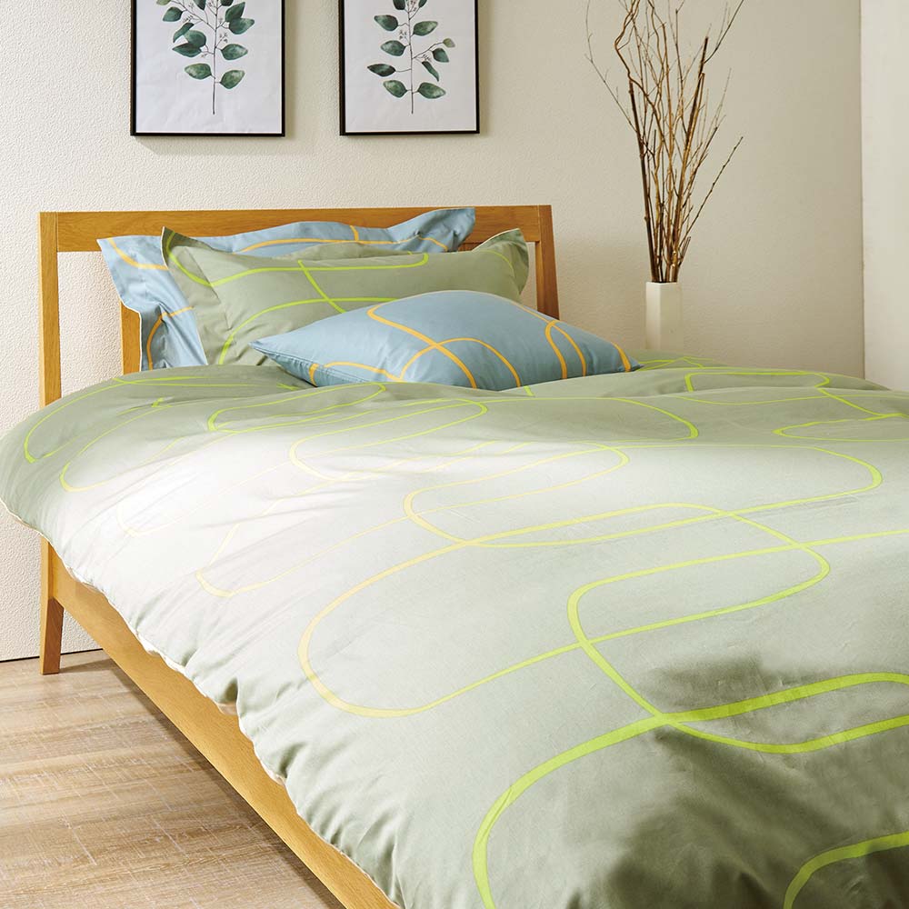 掛け布団カバー「URBANE CASA キュール」全2色 全3サイズ【受注生産品】