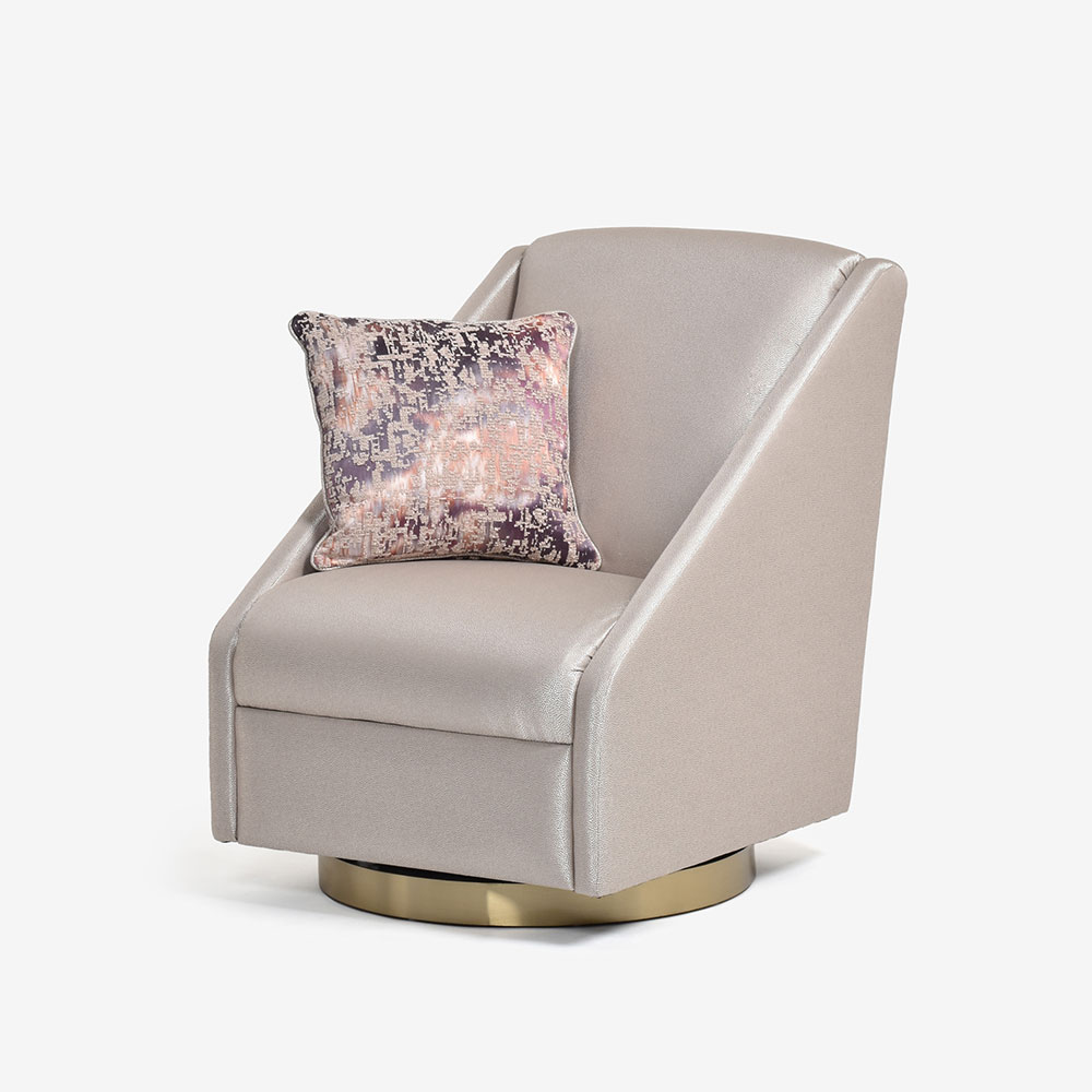 DURESTA（デュレスタ）アームチェア「Cirrus シラス」幅70cm 布＃Byzantium Petal クッション付き【次回入荷未定】【お手入れキットの特典付き】