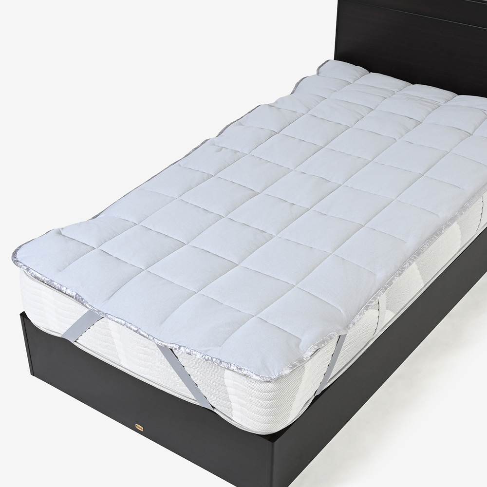 ベッドパッド「ブリエ2」キャメル 全6サイズ