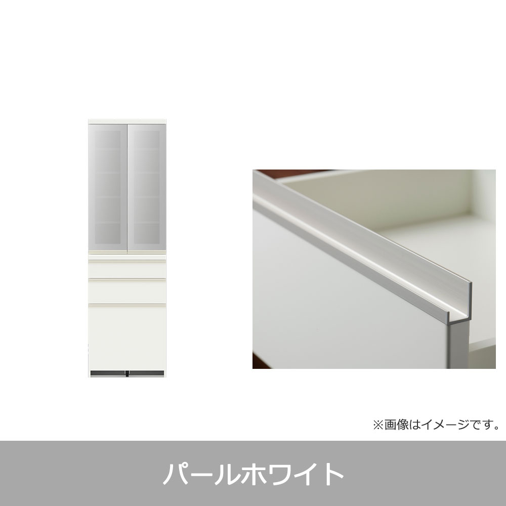 Pamouna（パモウナ）ダイニングボード「ECA-S600K」幅60cm 奥行44.5cm 高さ197.5cm 開き扉 全3色