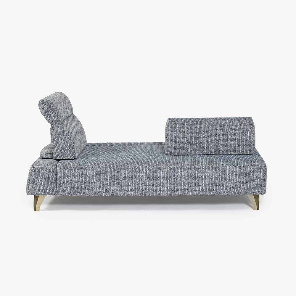 ソファ4点セット 「ミラージュNM」ソファベース向って左肘 カバーリング仕様 張地#布B MNR81 ブルー色 金属脚【受注生産品】【お手入れキットの特典付き】