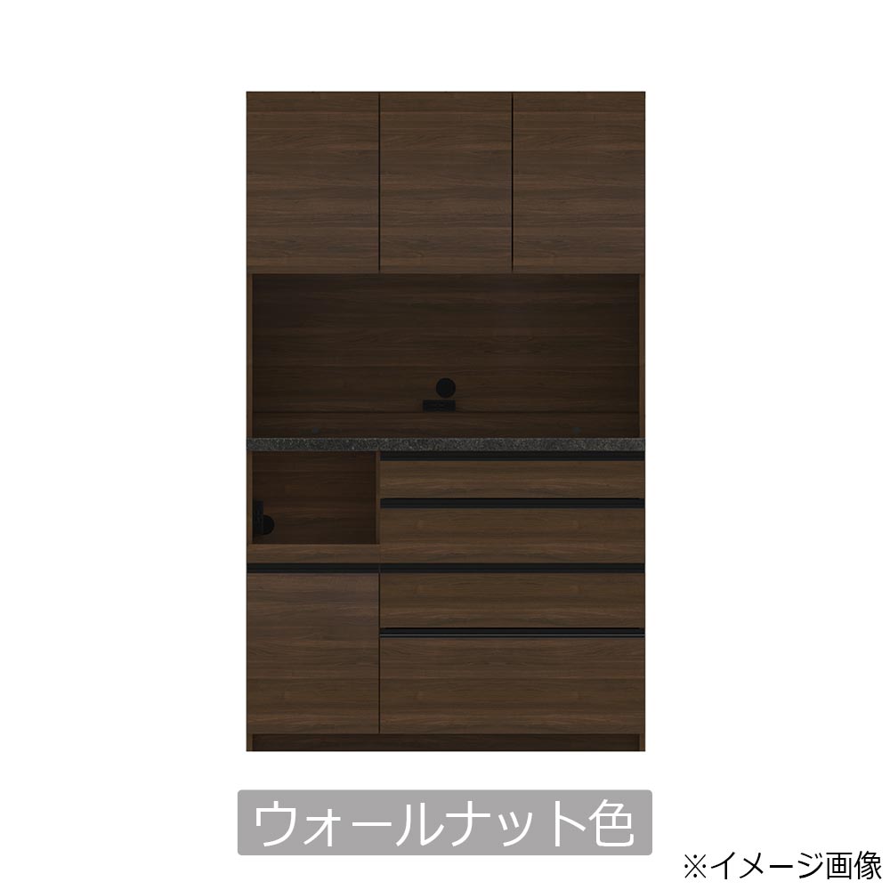 Pamouna（パモウナ）オープンボード「ECB-S1200R」幅120cm 奥行44.5cm 高さ197.5cm 開き扉 ハイカウンター 全3色