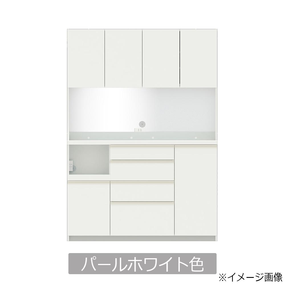 Pamouna（パモウナ）オープンボード「ECB-1400R」幅140cm 奥行50cm 高さ197.5cm 開き扉 ハイカウンター 全3色