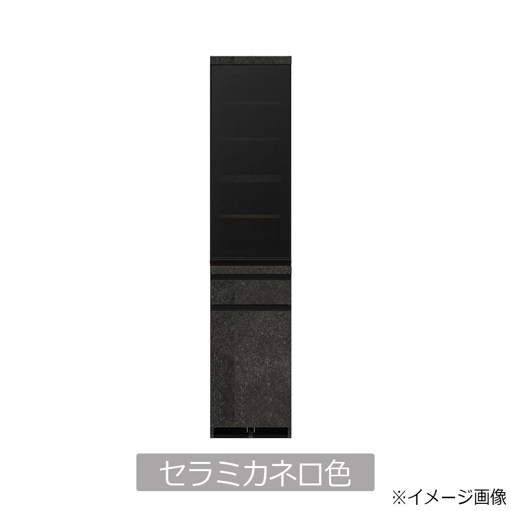 Pamouna（パモウナ）ダイニングボード「EMA-S400K」幅40cm 奥行44.5cm 高さ188.5cm 開き扉 全3色
