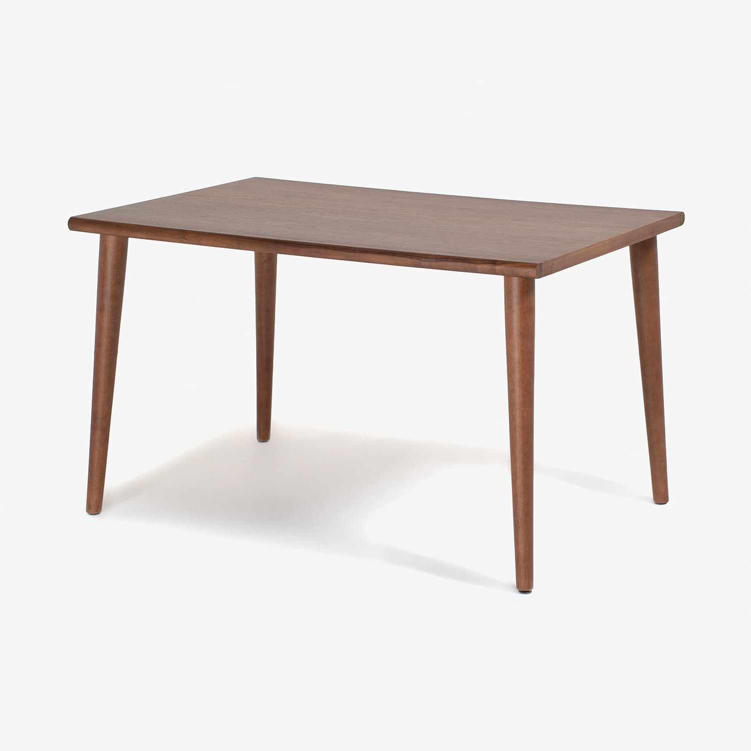 ダイニングセット「ユノ3」ウォールナット材 座面PVCブラック/布カバー全9色 テーブル全3サイズ