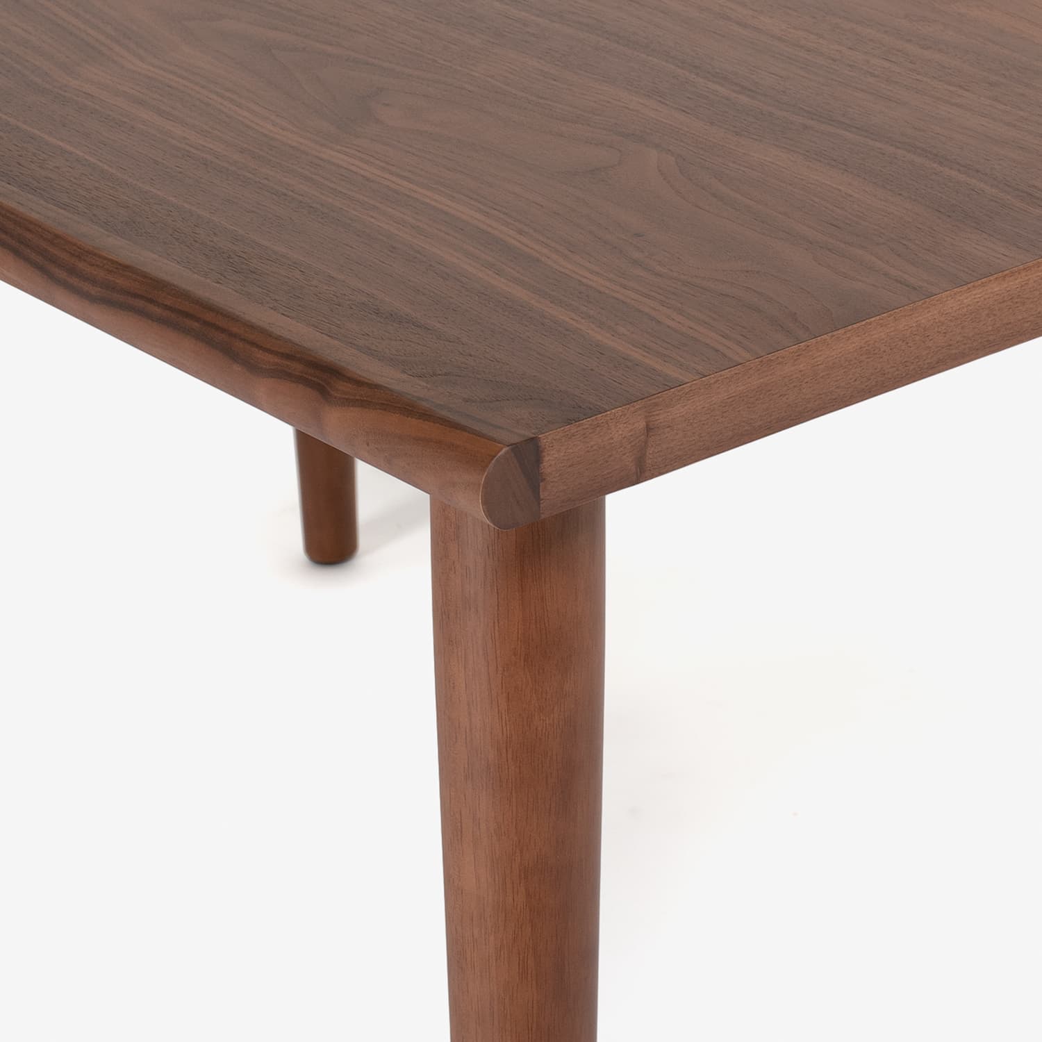 ダイニングセット「ユノ3」ウォールナット材 座面PVCブラック/布カバー全9色 テーブル全3サイズ