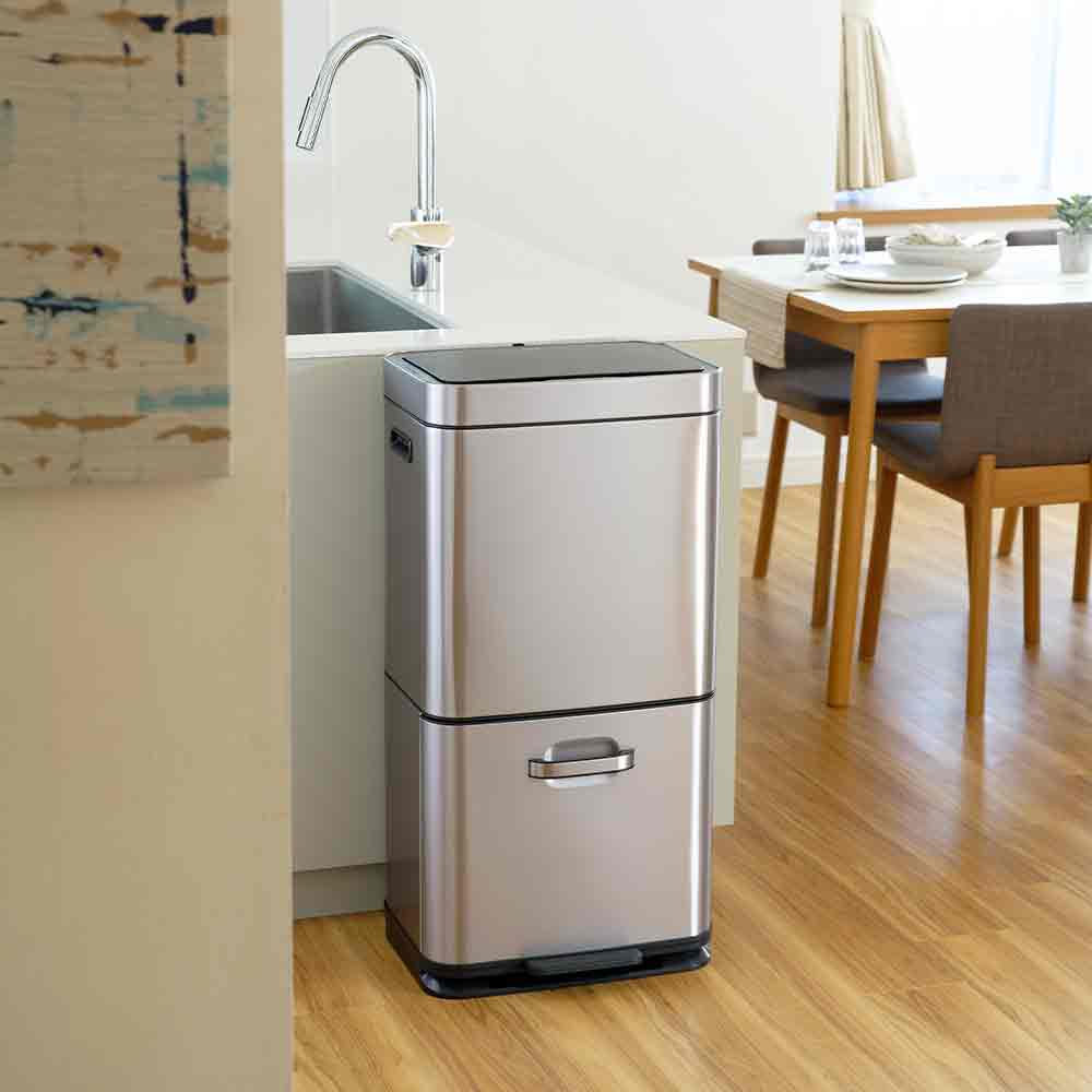 ダストボックス「ヒマラヤセンサービン」 上下二段式 35L+25L