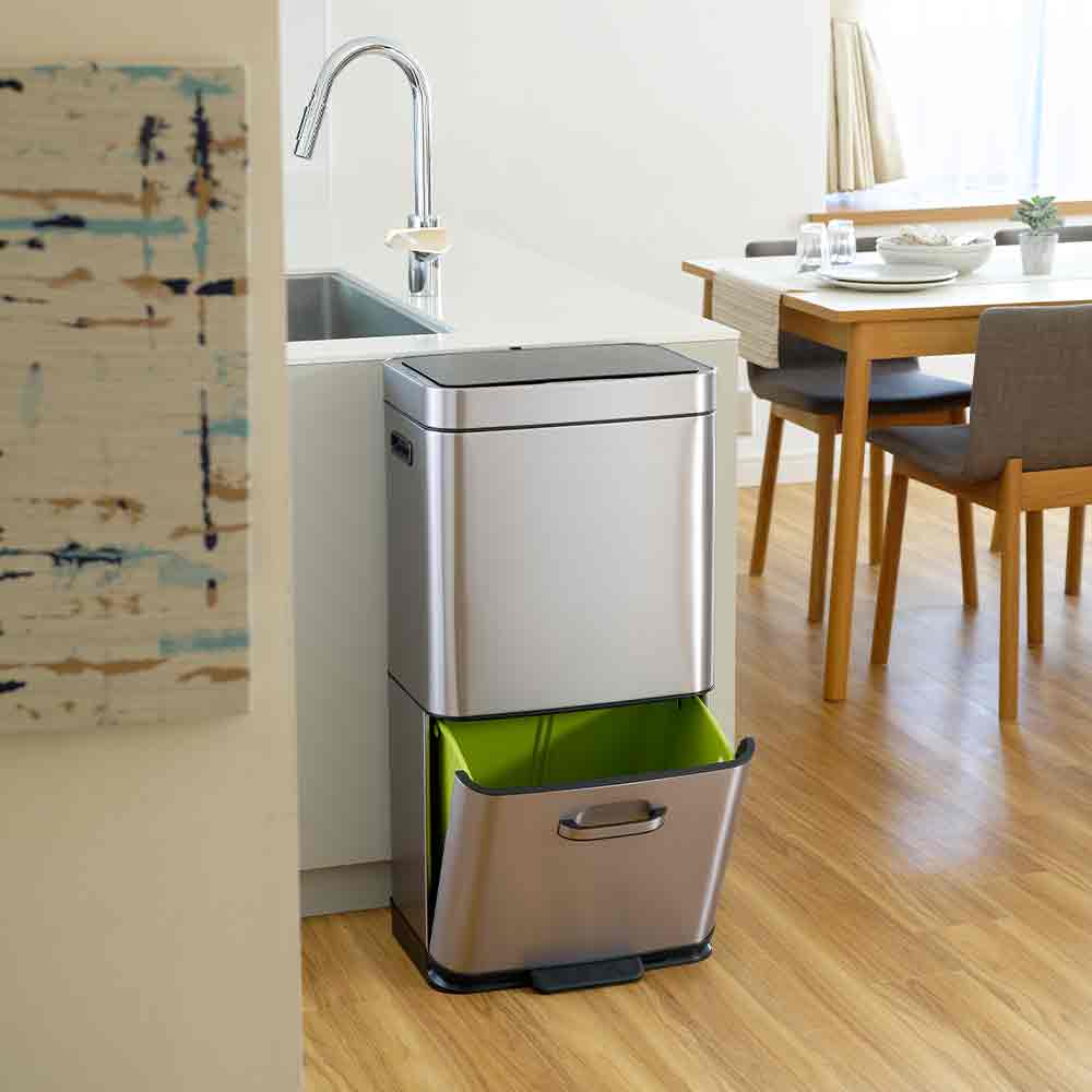 ダストボックス「ヒマラヤセンサービン」 上下二段式 35L+25L