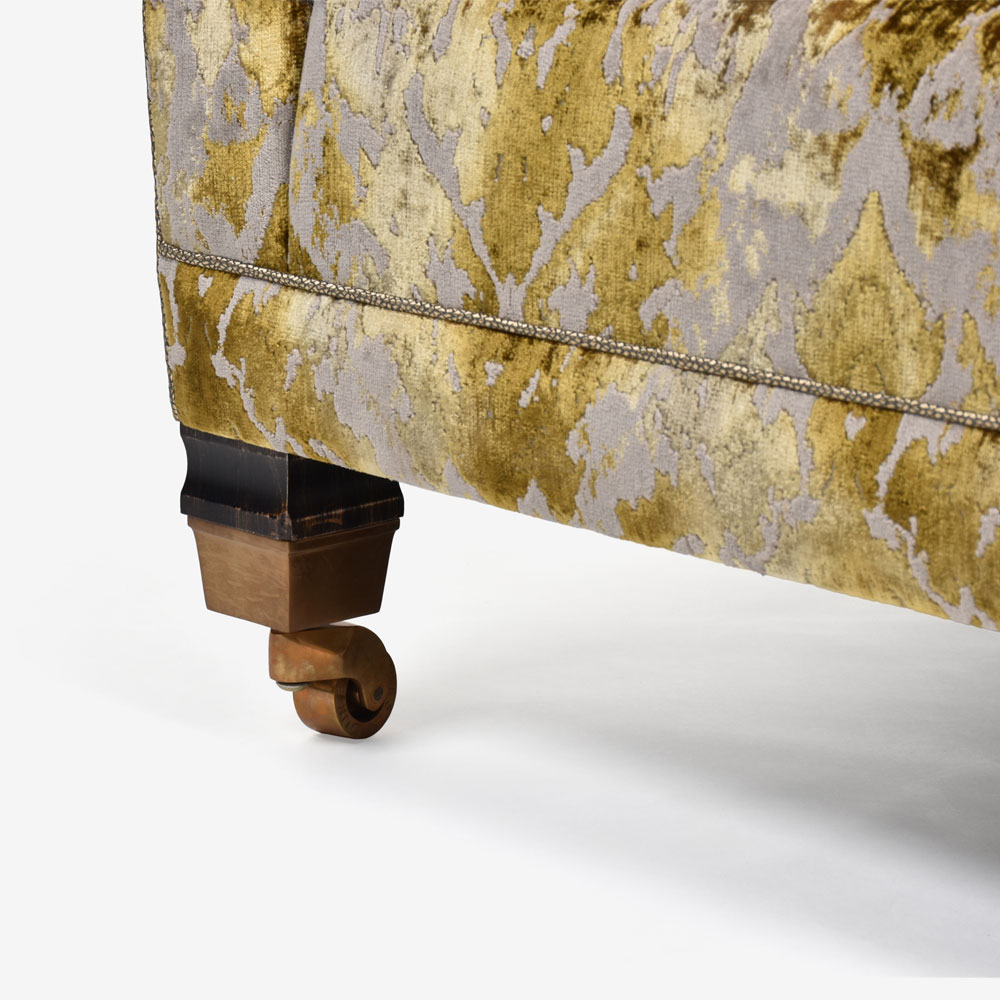 DURESTA（デュレスタ）ソファ「Trafalgar トラファルガー」幅223cm 布＃Imperial Gold【お手入れキットの特典付き】