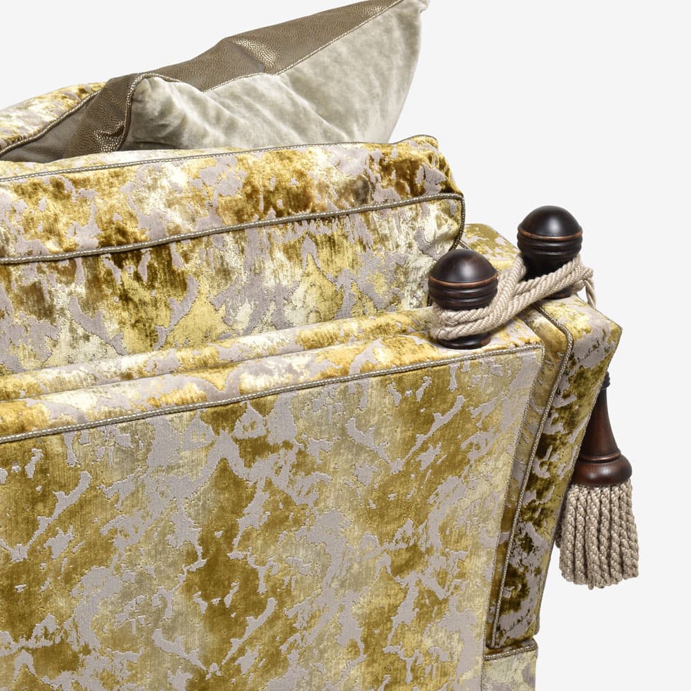 DURESTA（デュレスタ）ソファ「Trafalgar トラファルガー」幅223cm 布＃Imperial Gold【お手入れキットの特典付き】