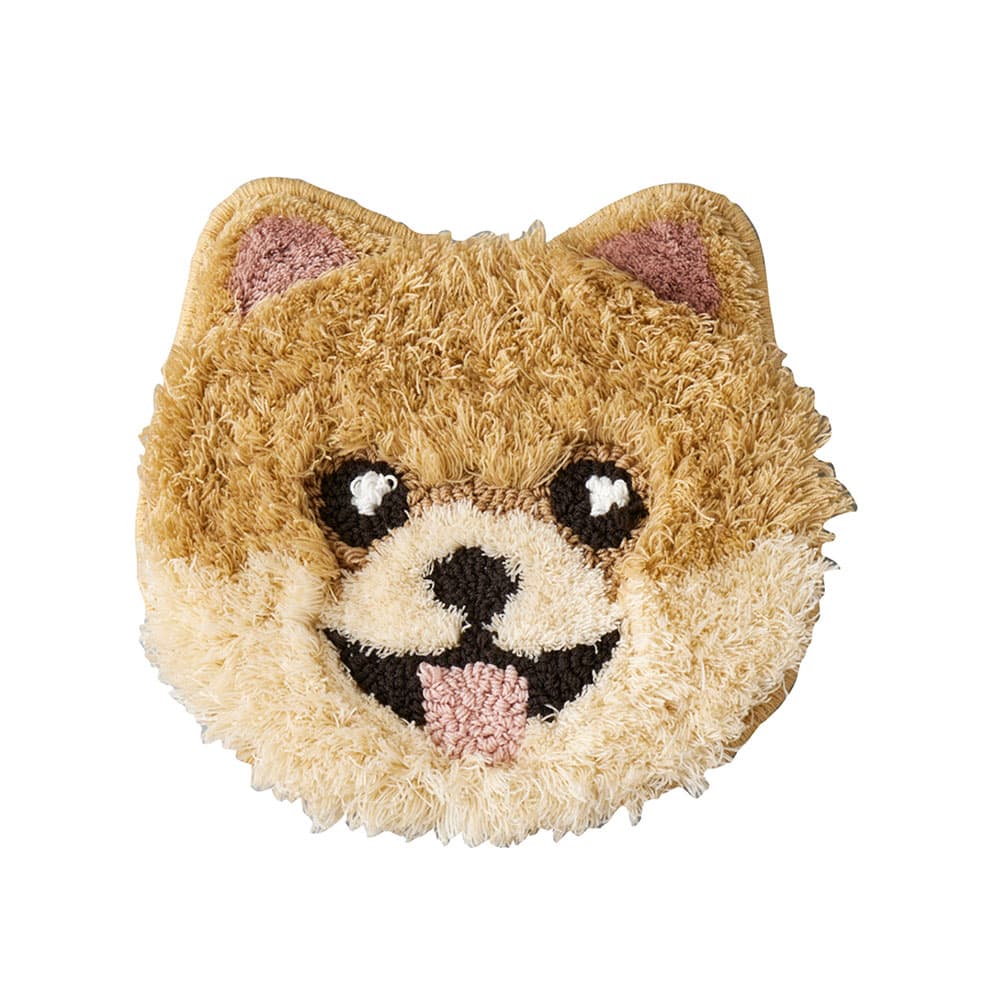 チェアパッド 「イヌカオ」＃53ポメ