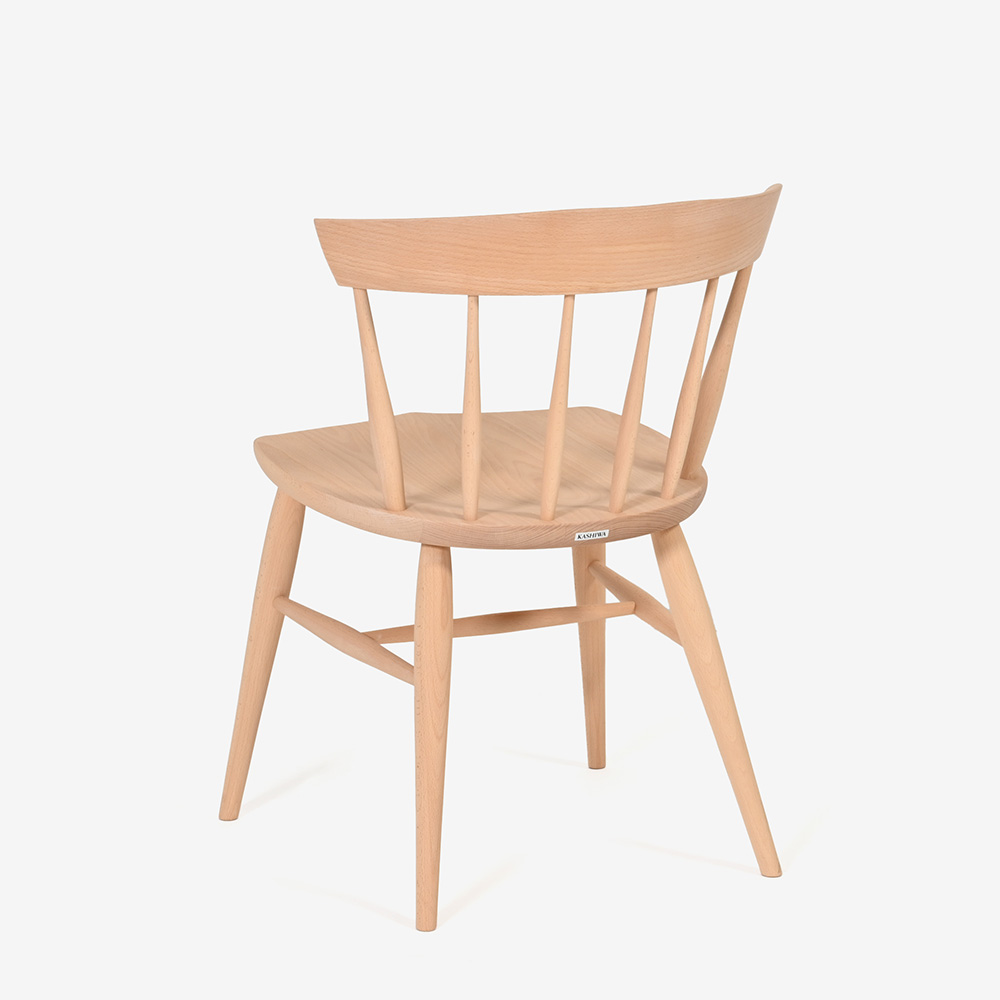 ダイニングチェア 「トリート SC6F」板座 ブナ材 NM色【受注生産品】