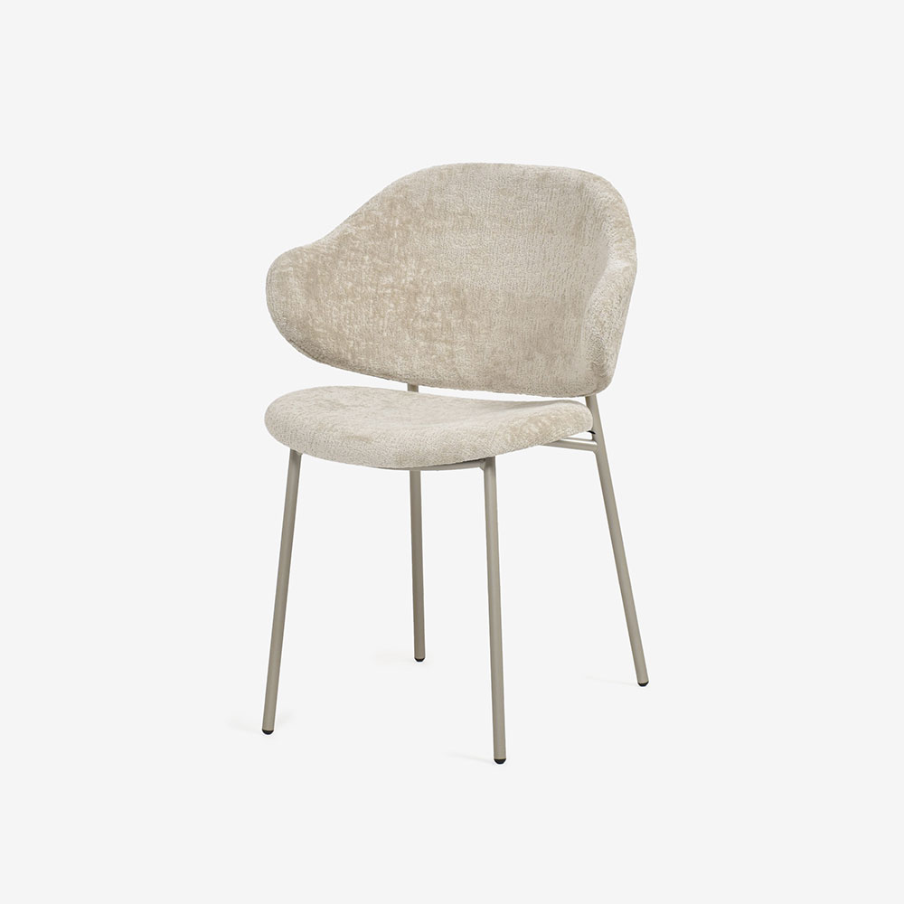Calligaris（カリガリス）ダイニングチェア「Holly CS2037」布サンド色