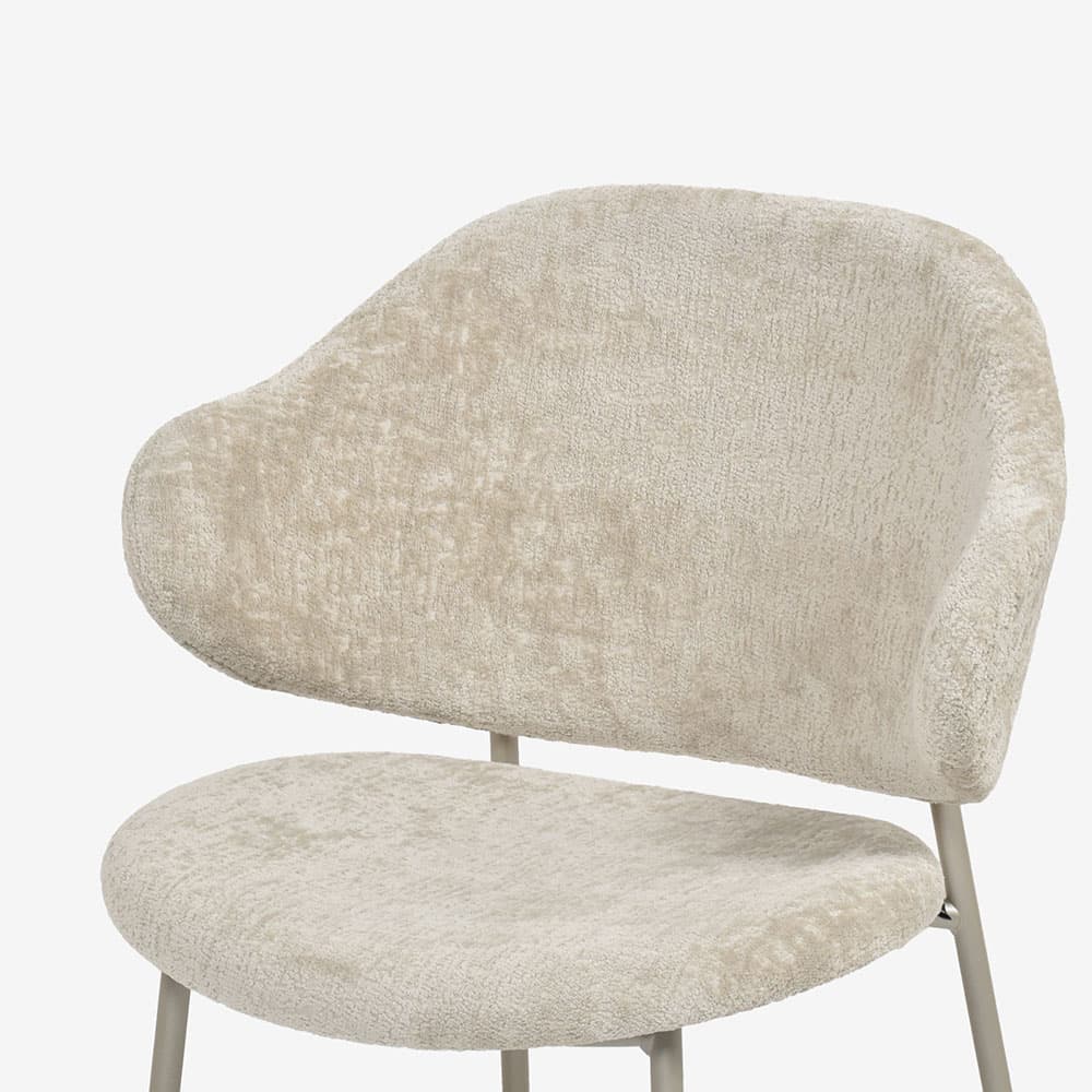 Calligaris（カリガリス）ダイニングチェア「Holly CS2037」布サンド色