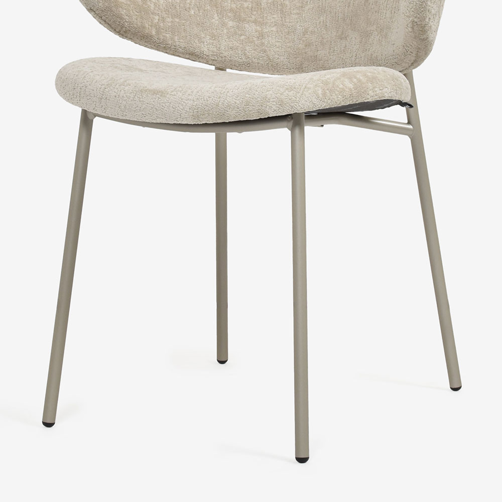 Calligaris（カリガリス）ダイニングチェア「Holly CS2037」布サンド色