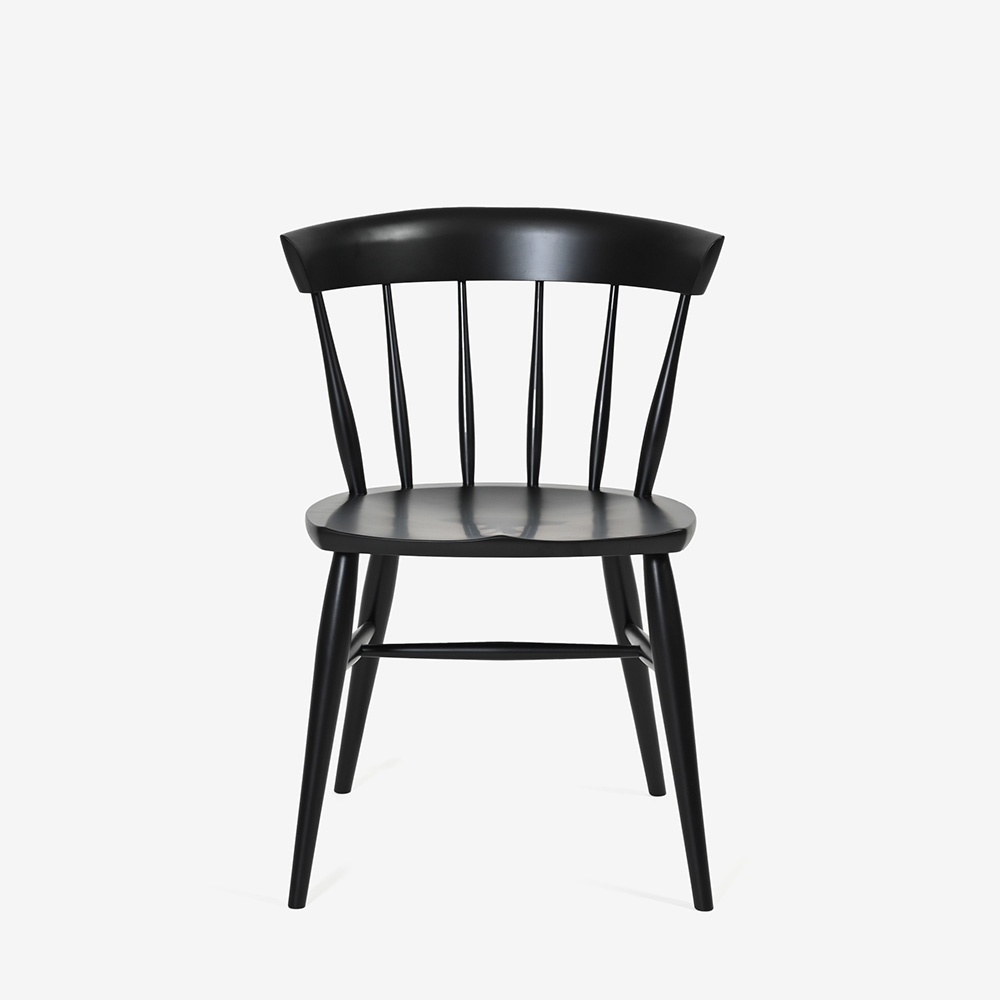 ダイニングチェア 「トリート SC6F」板座 ブナ材 BP色【受注生産品】