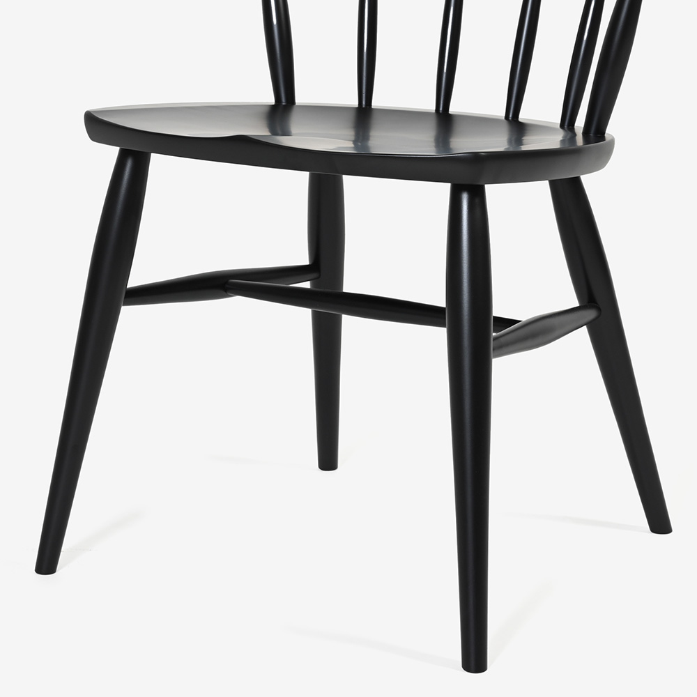 ダイニングチェア 「トリート SC6F」板座 ブナ材 BP色【受注生産品】